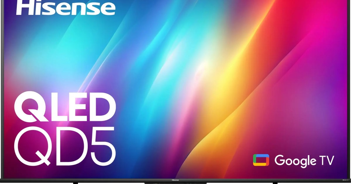 The Hisense 55-inch QD5N is only 0 for a limited time