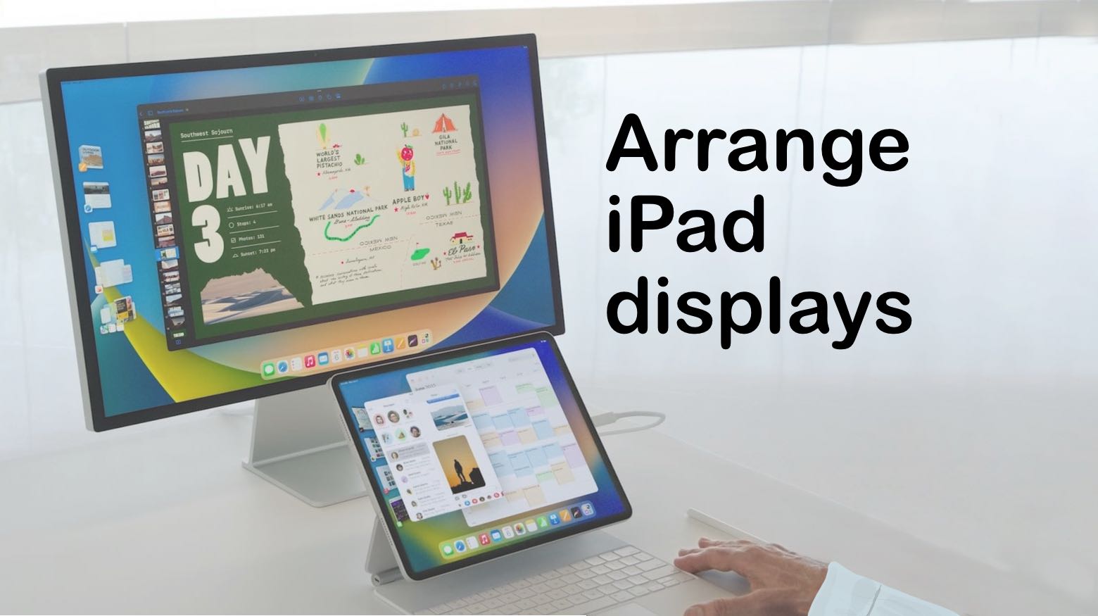 Second screen for iPad: How to arrange your external display