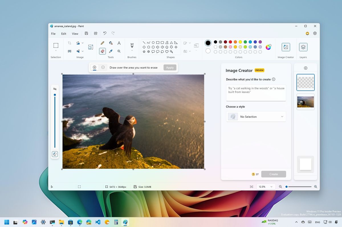 How to use the Microsoft Paint app to perform advanced image editing with minimal effort