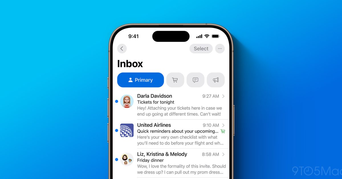 iOS 18.2 upgrades Apple Mail with its biggest redesign ever, here’s what’s new