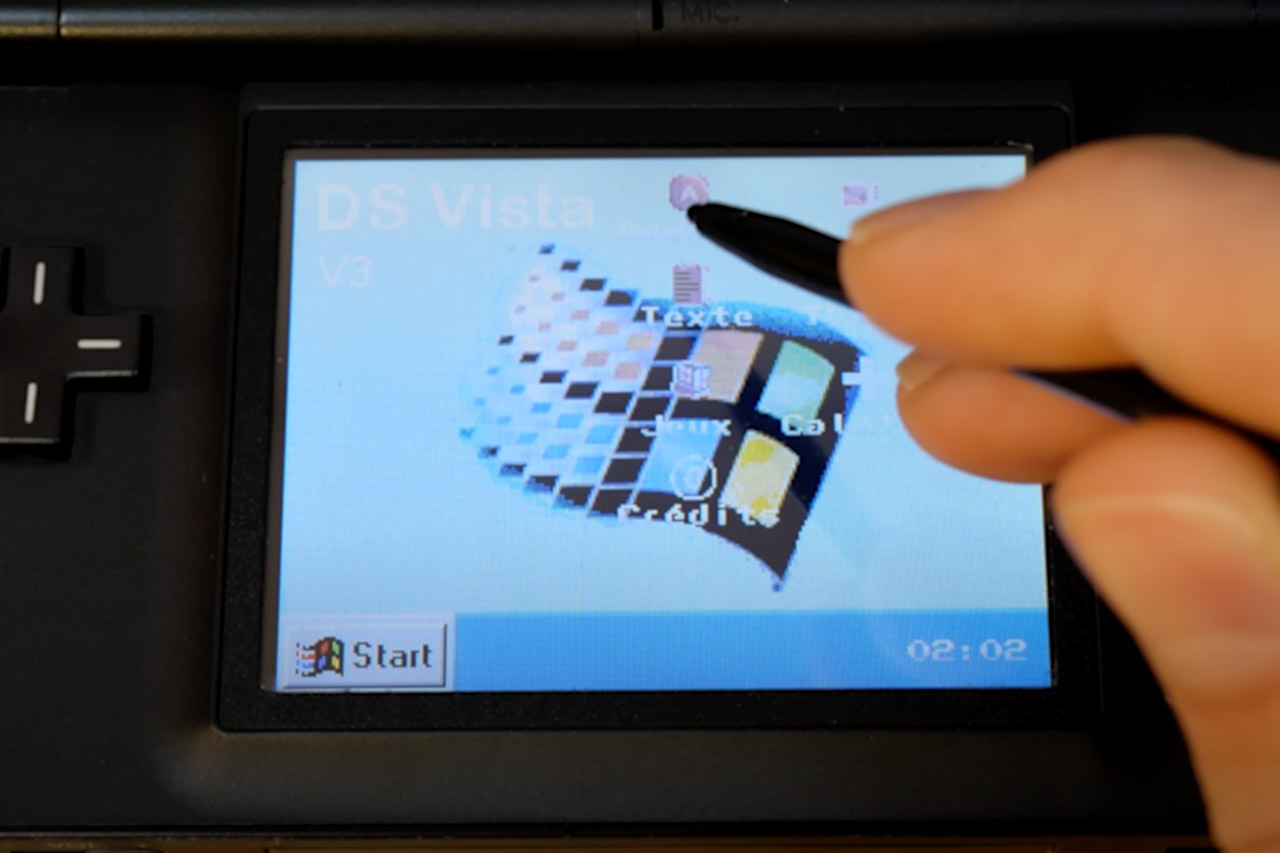 If the Nintendo DS Could Run Windows Vista, This is Probably What it Wouldn’t Look Like