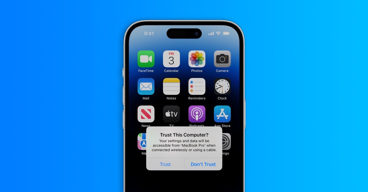 iOS 18.2 lets iPhone users trust a new computer with Face ID