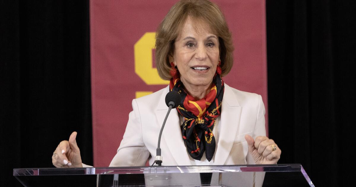 USC President Carol Folt to retire in July