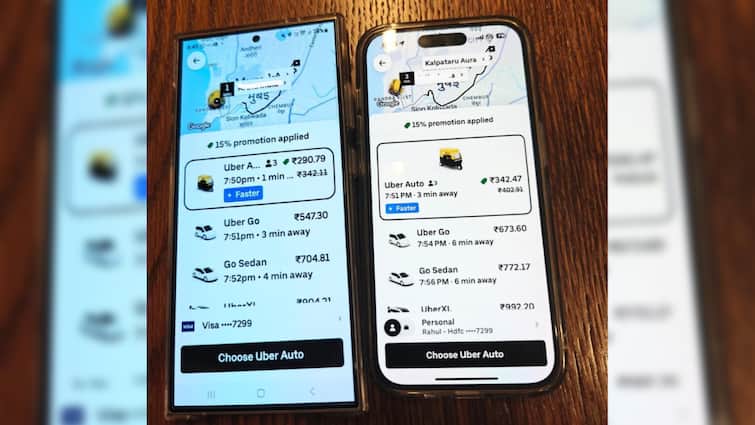 Man Claims Uber Charges Apple iPhone Users More Than Android Users. Here’s What The Company Has To Say