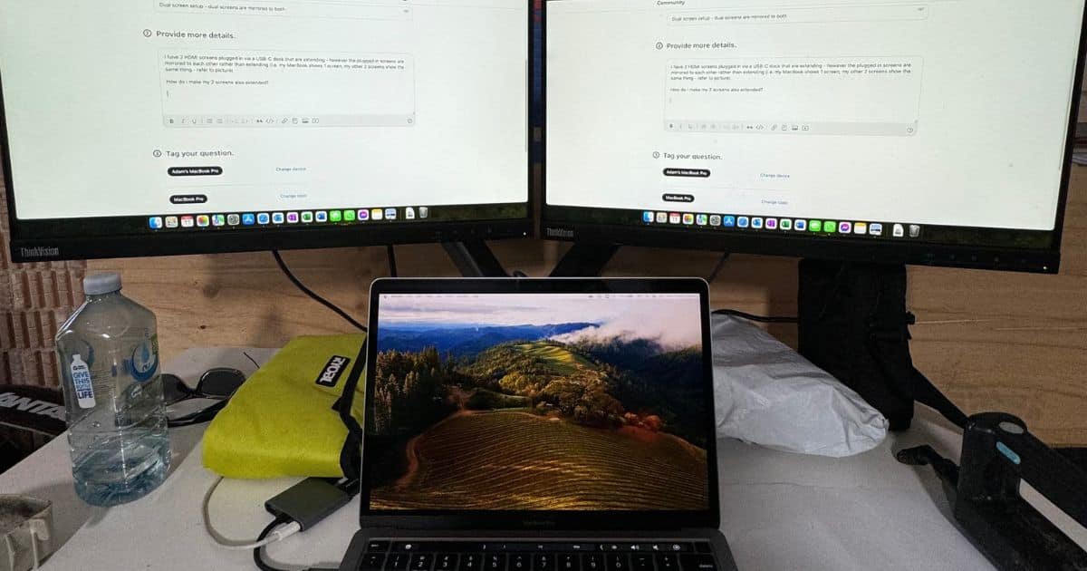 MacBook Pro M1 Pro Issue With Dual Display After Updating to macOS Sequoia 15.1/15.2