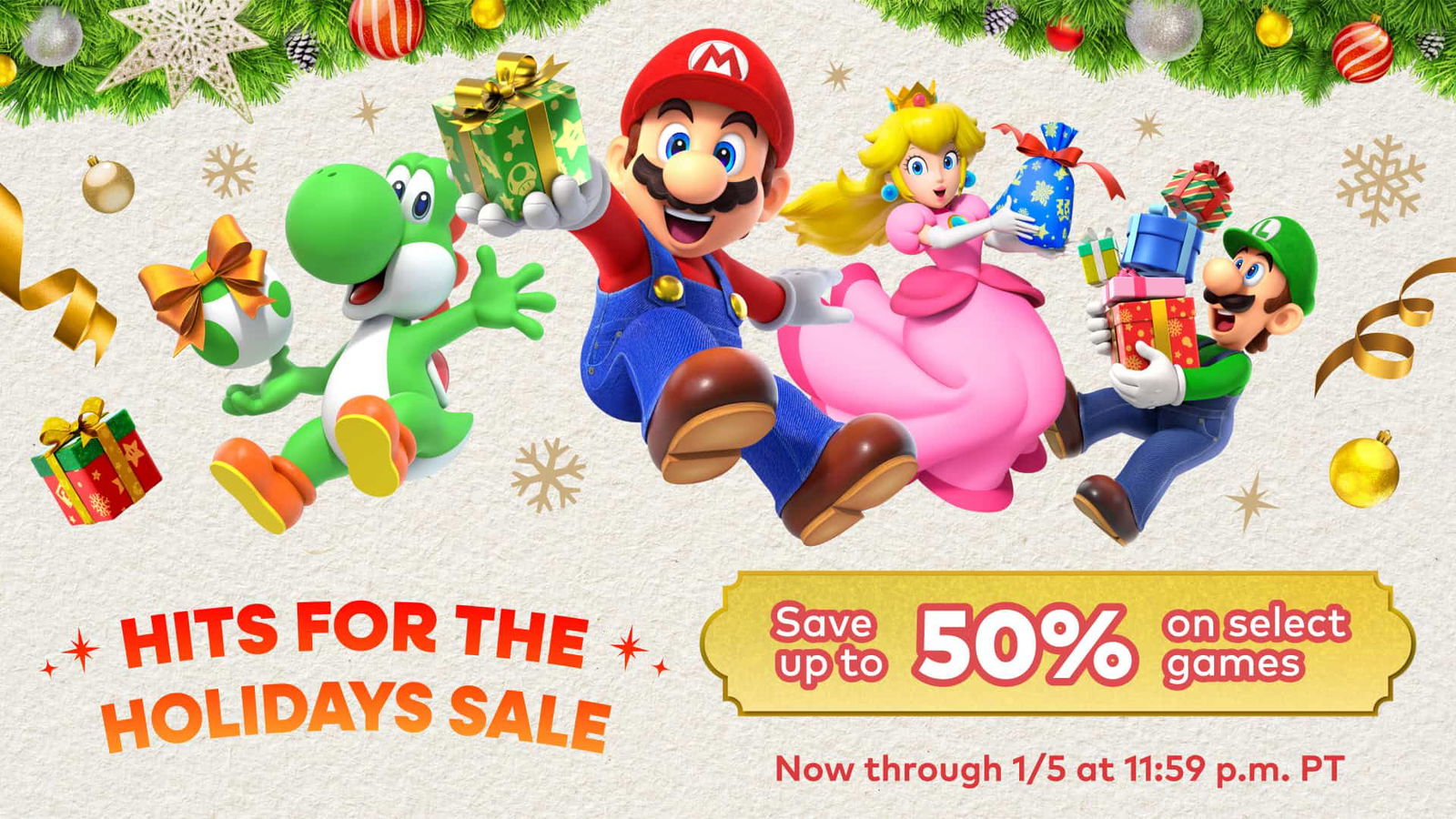 Special Christmas Nintendo eShop Deals Offer Up To 50% Off Select Titles!