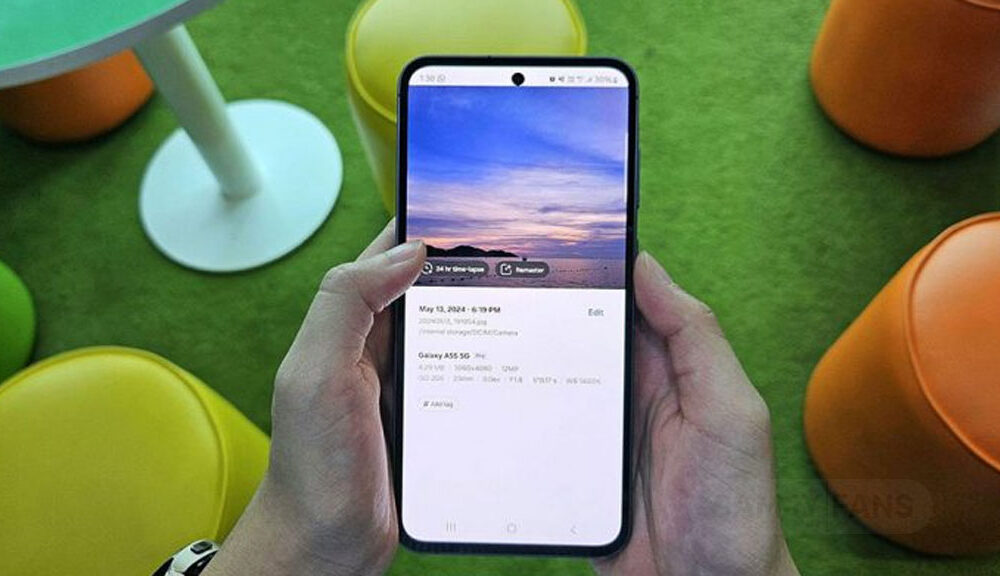 Samsung Galaxy A55 users facing overheating issue after December 2024 update