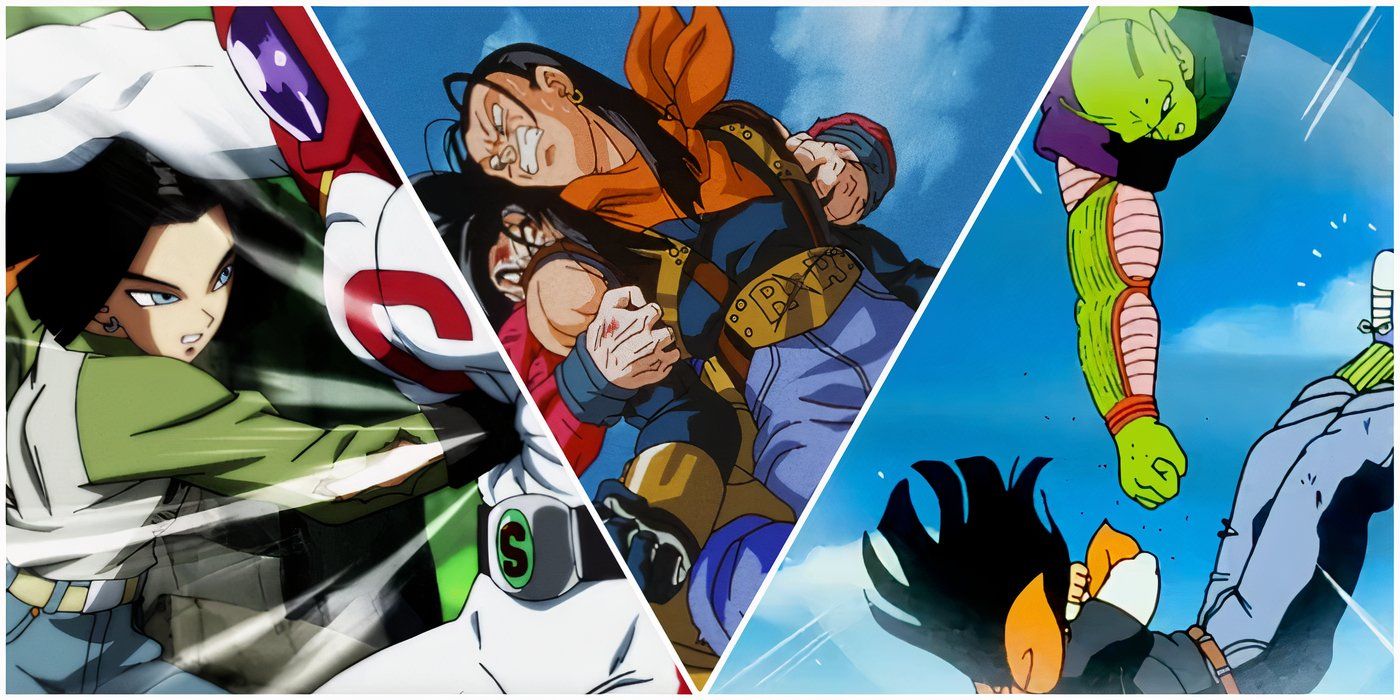 10 Best Android 17 Fights in Dragon Ball Z, GT, & Super