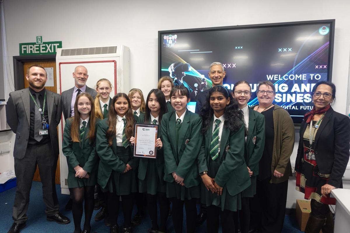 School’s computing department receives national award