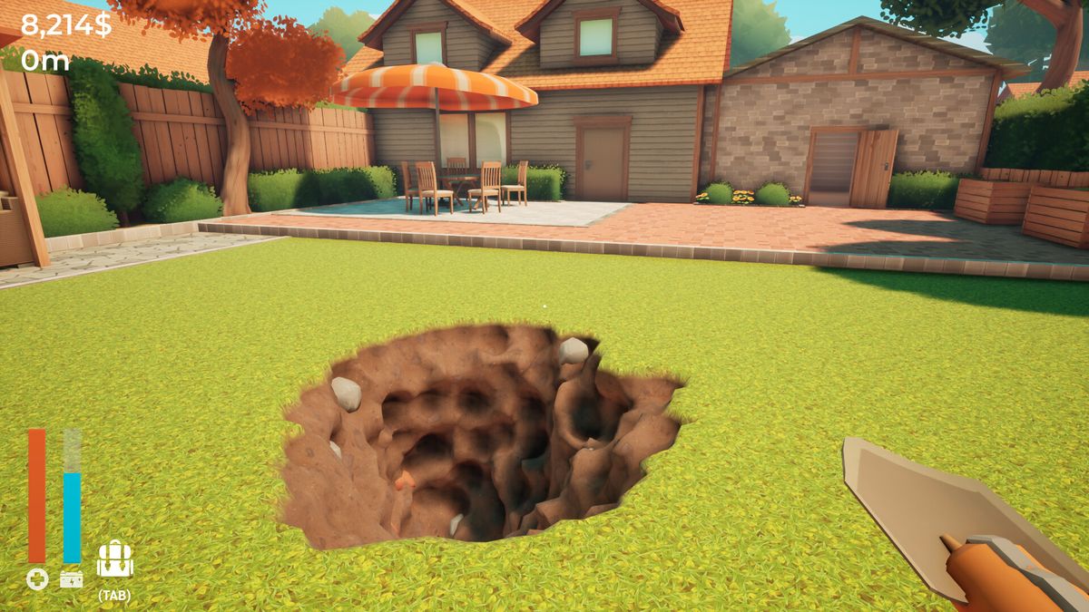 If you ever wanted a game about digging a hole, A Game About Digging A Hole is a game about digging a hole