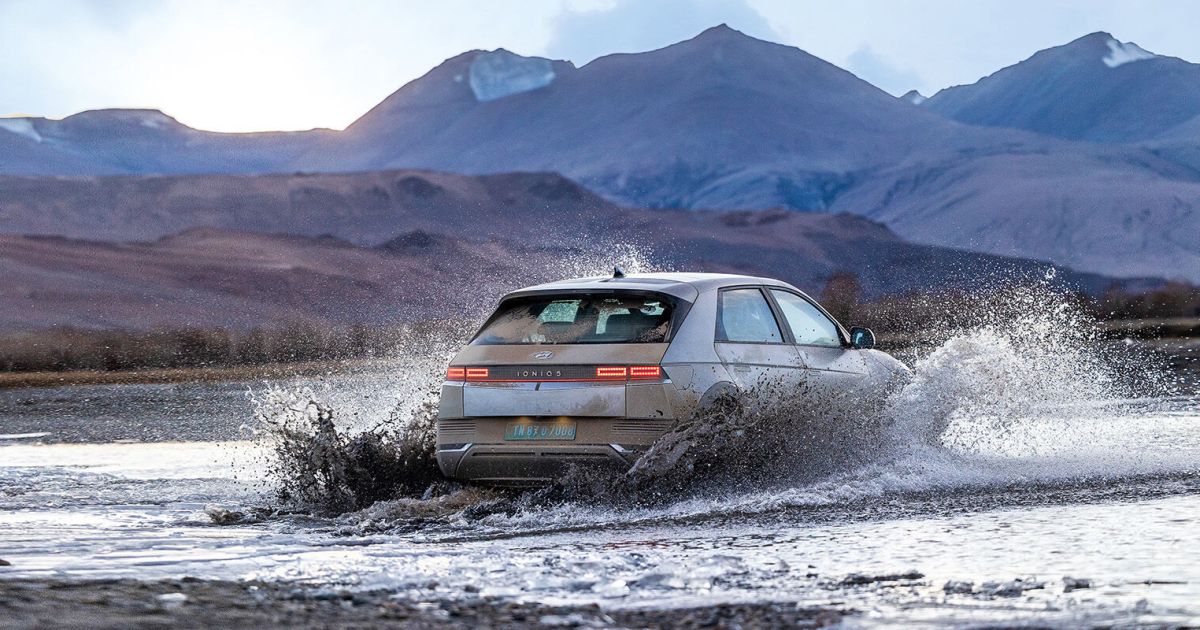 Hyundai Ioniq 5 sets world record for greatest altitude change