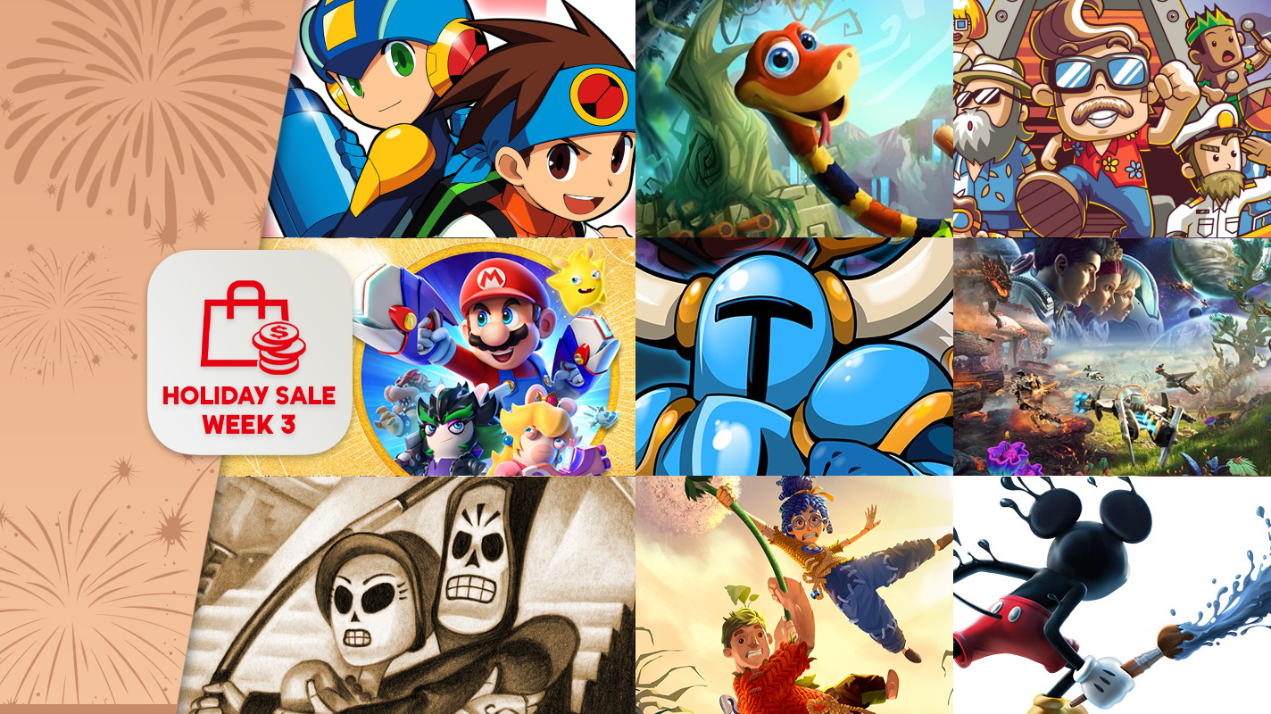 Week three of Nintendo’s Holiday Sale wraps up the year on the Switch eShop