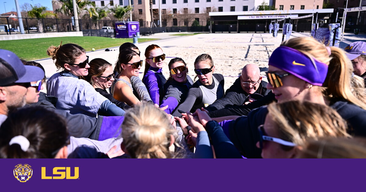 LSU Beach Volleyball Begins Practice For The 2025 Season – LSU