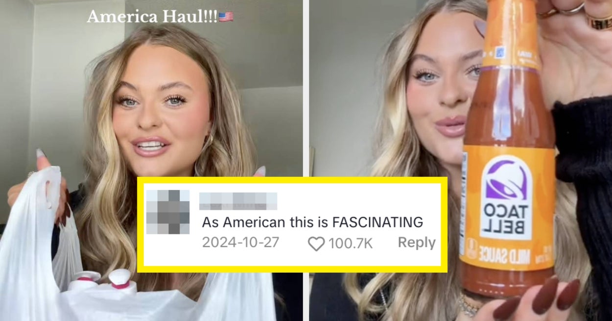 “This Is FASCINATING”: This 23-Year-Old From The UK Showed Off Everything She Got In Her “America Haul,” And Americans Have Thoughts